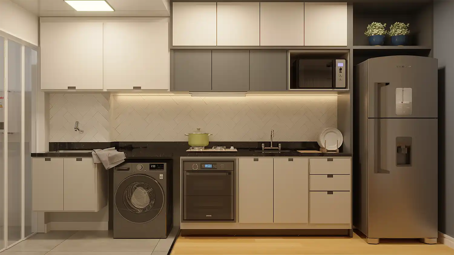 Cozinha Modular em Inox