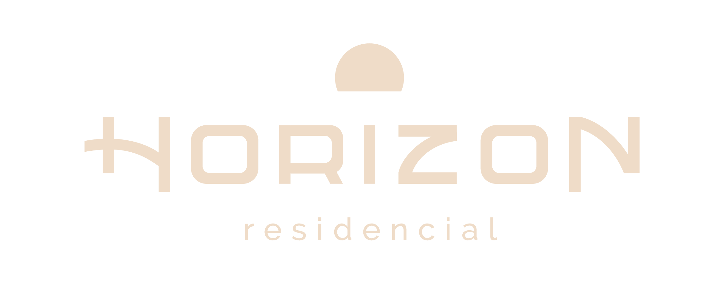 Logo Negativa Horizon Residencial