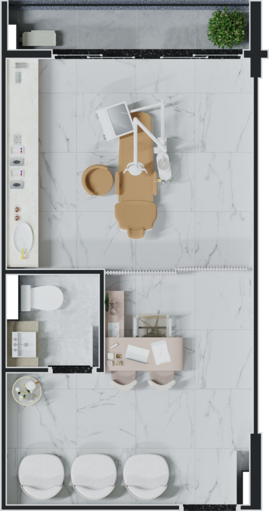 Sala Dentista 30 m²